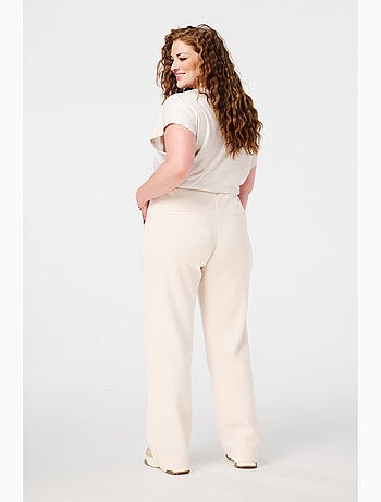 MS MODE Pantalon Pantalon avec coutures en panneaux