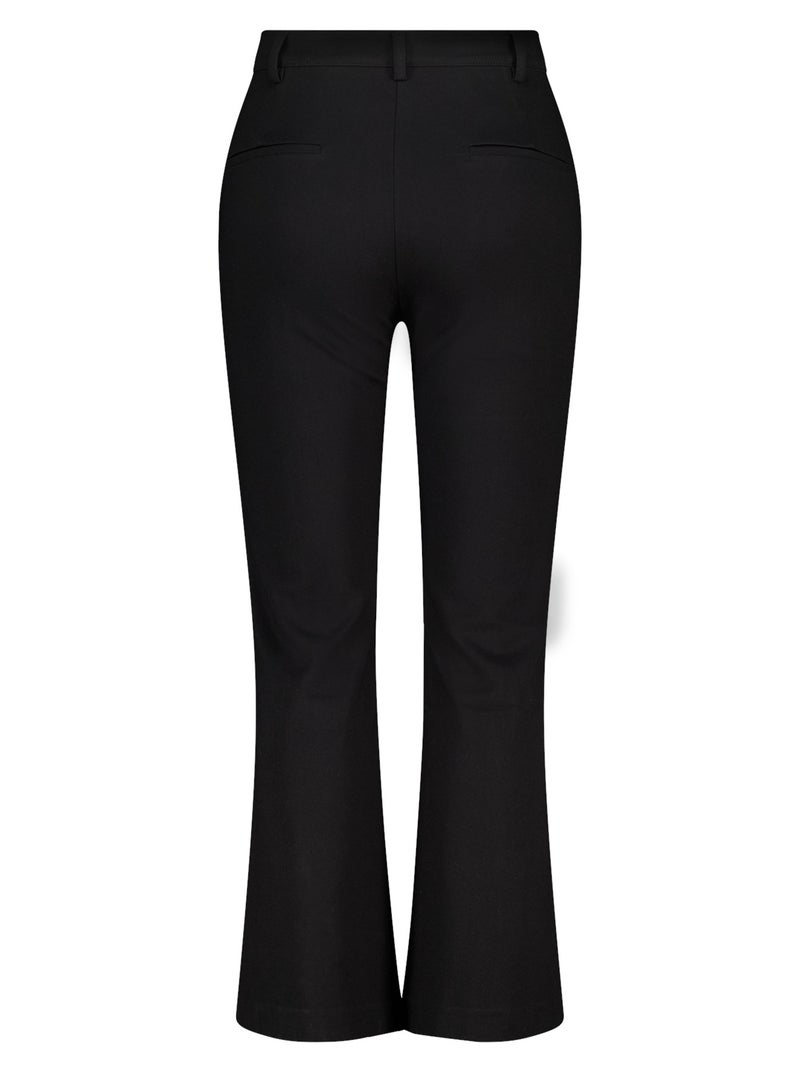 MS MODE Pantalon Pantalon avec fente Noir Noir - Kiabi