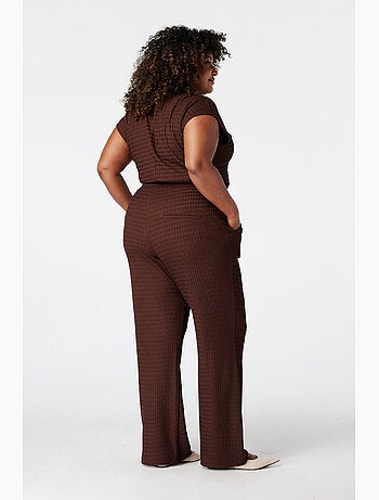 MS MODE Pantalon Pantalon avec taille élastique
