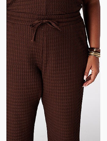 MS MODE Pantalon Pantalon avec taille élastique