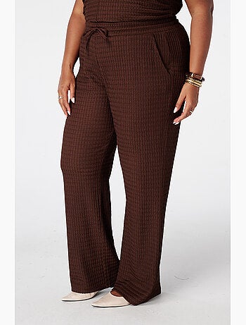 MS MODE Pantalon Pantalon avec taille élastique