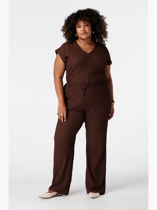 Ms Mode Pantalon pantalon avec taille élastique - Kiabi Ms Mode Pantalon pantalon avec taille élastique - Kiabi