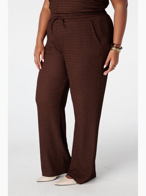 Ms Mode Pantalon pantalon avec taille élastique - Kiabi Ms Mode Pantalon pantalon avec taille élastique - Kiabi
