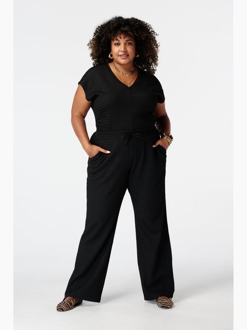 MS MODE Pantalon Pantalon avec taille élastique - Kiabi
