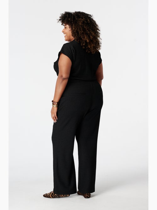 MS MODE Pantalon Pantalon avec taille élastique - Kiabi