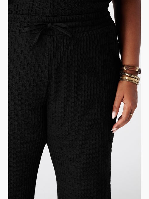MS MODE Pantalon Pantalon avec taille élastique - Kiabi