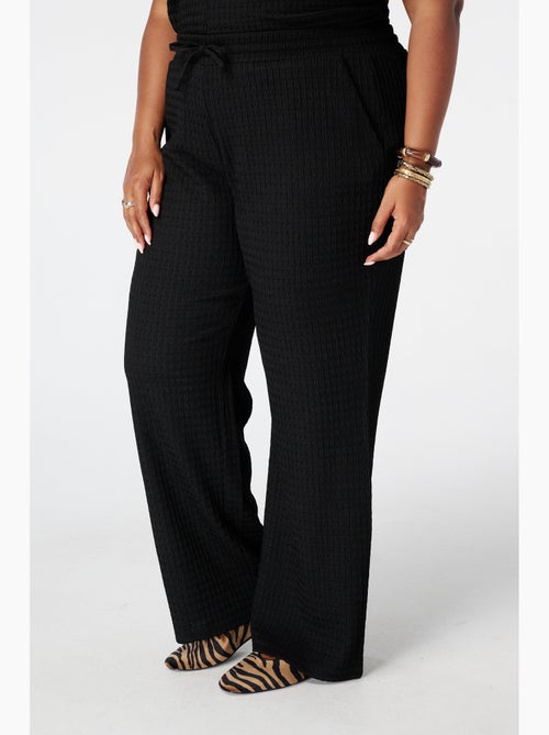 MS MODE Pantalon Pantalon avec taille élastique - Kiabi