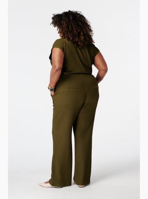 Ms Mode Pantalon pantalon avec taille élastique - Kiabi Ms Mode Pantalon pantalon avec taille élastique - Kiabi