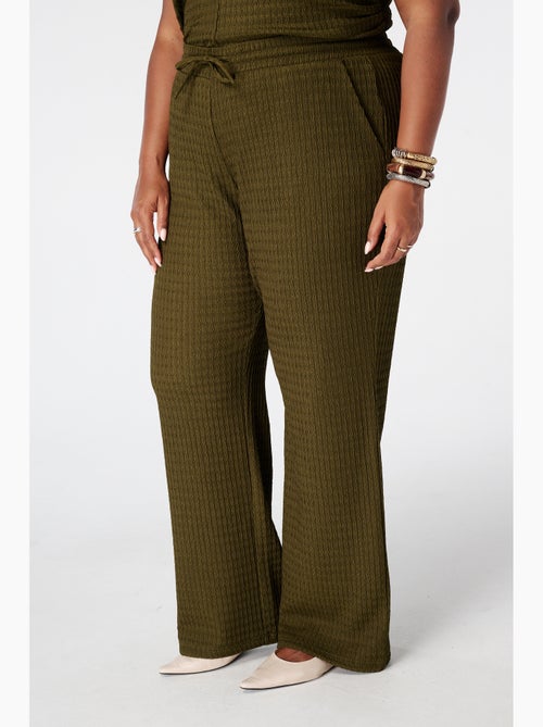 Ms Mode Pantalon pantalon avec taille élastique - Kiabi Ms Mode Pantalon pantalon avec taille élastique - Kiabi