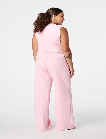 MS MODE Pantalon Pantalon avec taille élastiquée