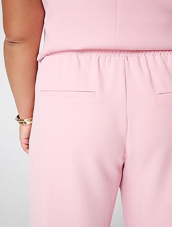 MS MODE Pantalon Pantalon avec taille élastiquée