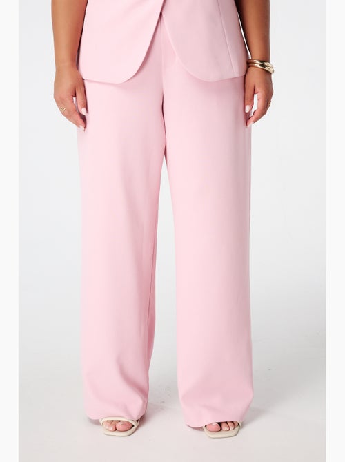 MS MODE Pantalon Pantalon avec taille élastiquée - Kiabi