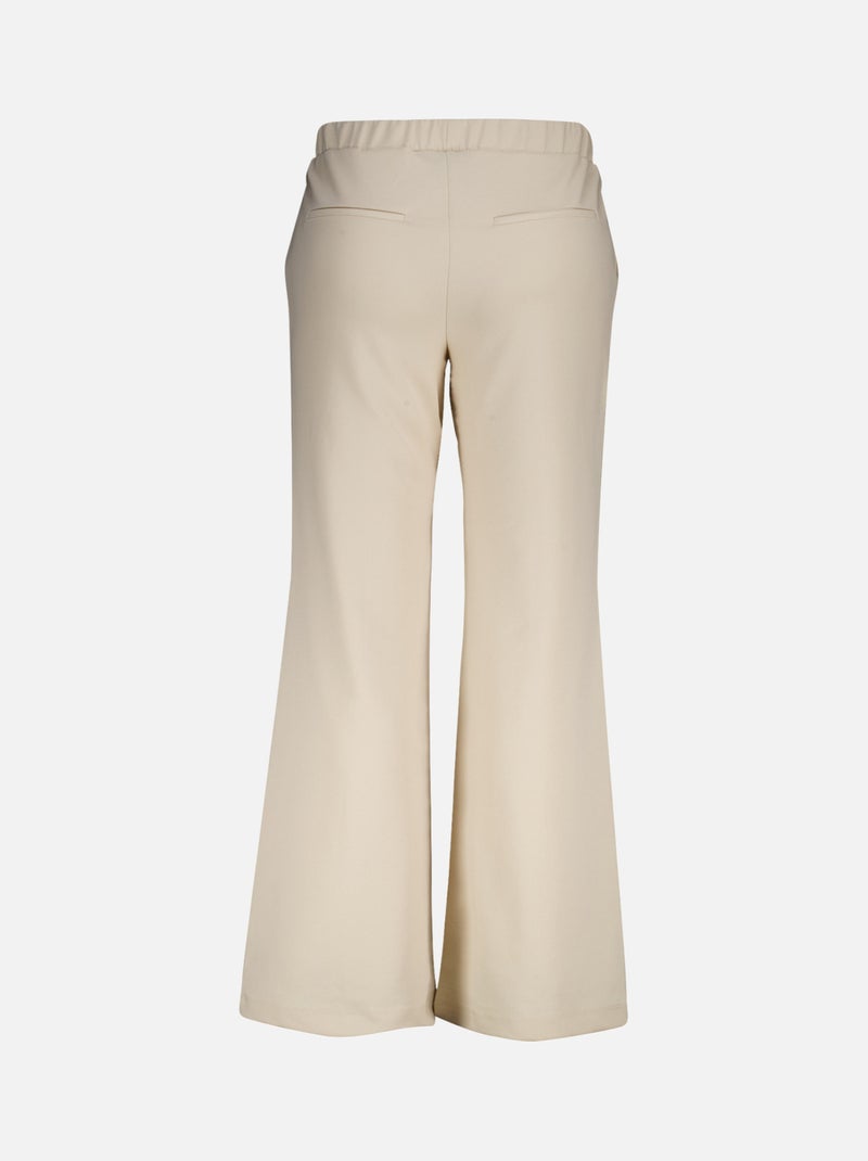 MS MODE Pantalon Pantalon coupe droite Blanc cassé - Kiabi