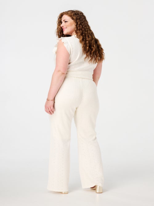 MS MODE Pantalon Pantalon en crochet - Kiabi