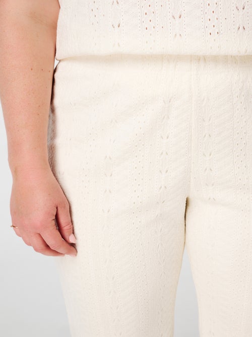 MS MODE Pantalon Pantalon en crochet - Kiabi