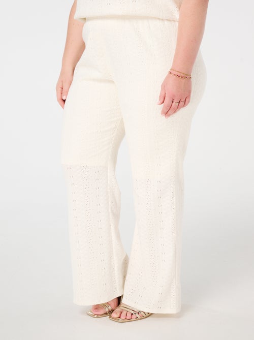 MS MODE Pantalon Pantalon en crochet - Kiabi