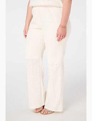 MS MODE Pantalon Pantalon en crochet