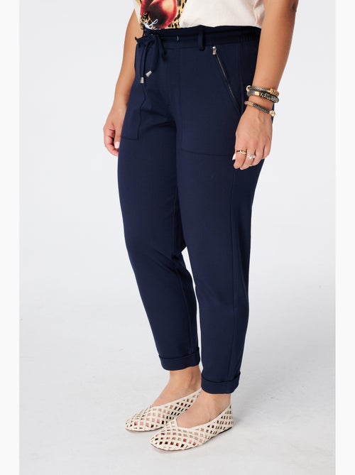 Ms Mode Pantalon pantalon fuselé à taille élastique - Kiabi Ms Mode Pantalon pantalon fuselé à taille élastique - Kiabi