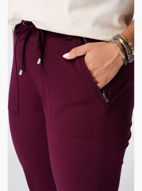 Ms Mode Pantalon pantalon fuselé à taille élastique - Kiabi Ms Mode Pantalon pantalon fuselé à taille élastique - Kiabi