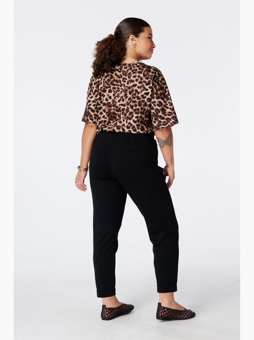 Ms Mode Pantalon pantalon fuselé à taille élastique - Kiabi Ms Mode Pantalon pantalon fuselé à taille élastique - Kiabi