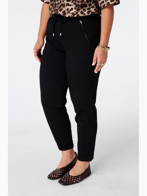 Ms Mode Pantalon pantalon fuselé à taille élastique - Kiabi Ms Mode Pantalon pantalon fuselé à taille élastique - Kiabi
