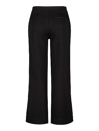MS MODE Pantalon Pantalon large avec rayures contrastantes