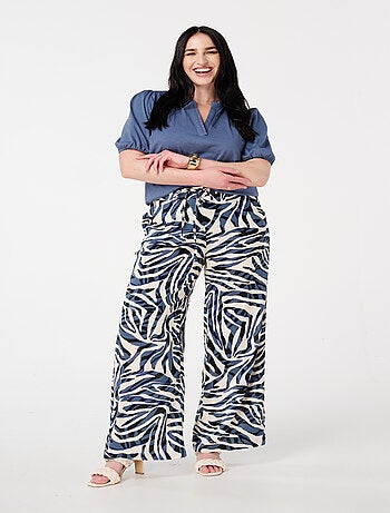 MS MODE Pantalon Pantalon léger imprimé
