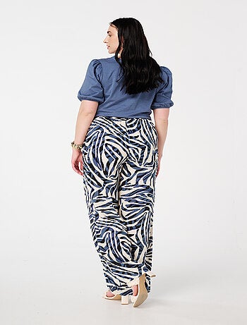 MS MODE Pantalon Pantalon léger imprimé