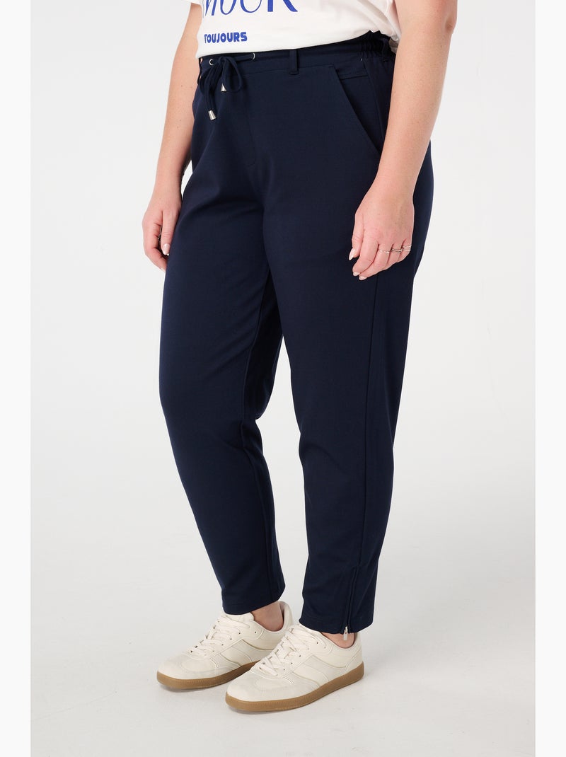 MS MODE Pantalon Pantalon slim Bleu marine - Kiabi