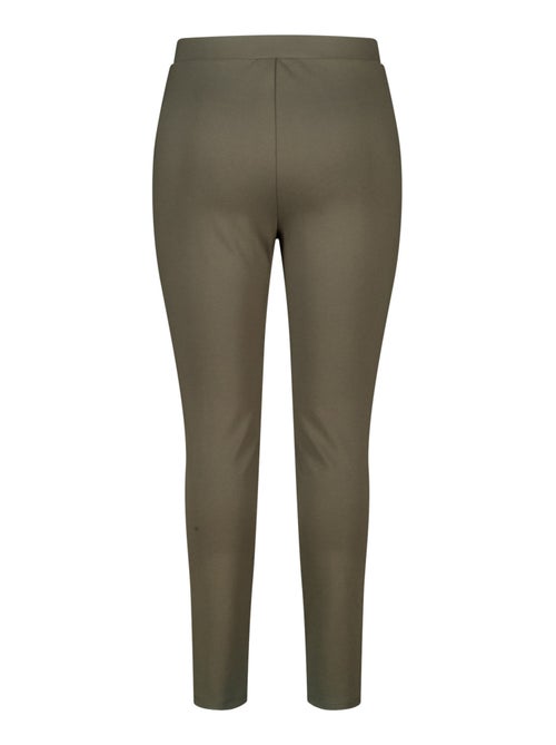 MS MODE Pantalon Tregging avec boutons décoratifs - Kiabi