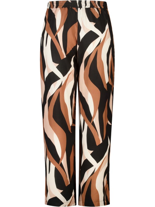 Ms mode pantalon wide leg à imprimé - Kiabi Ms mode pantalon wide leg à imprimé - Kiabi