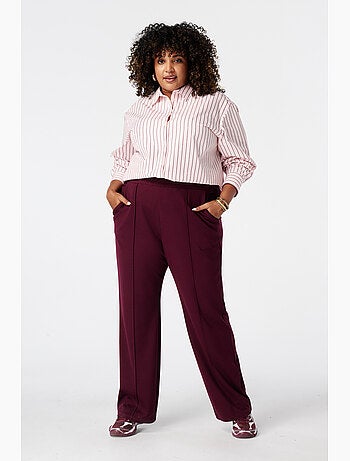 Ms mode pantalon wide leg