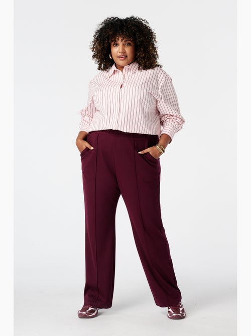 Ms mode pantalon wide leg - Kiabi