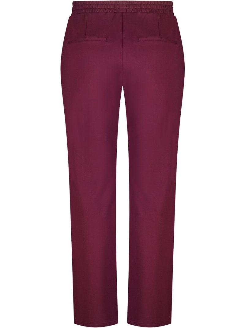 Ms mode pantalon wide leg Bordeaux - Kiabi