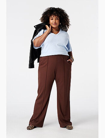 Ms mode pantalon wide leg