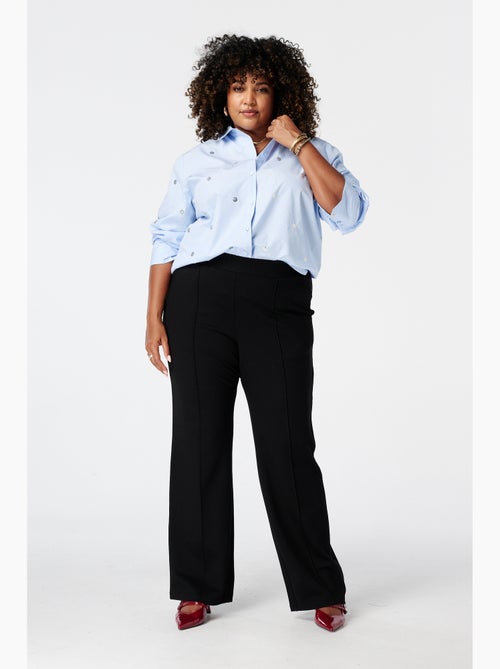 Ms mode pantalon wide leg - Kiabi