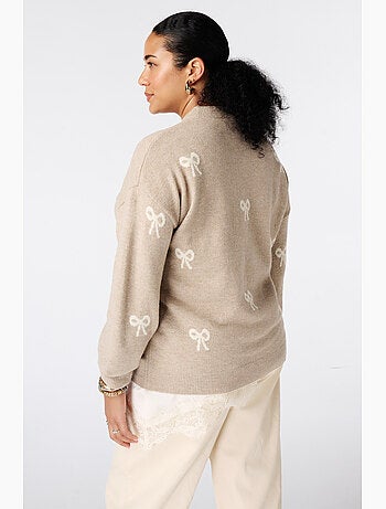 Ms mode pull à motif nœuds