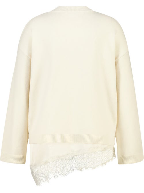 Ms mode pull avec dentelle - Kiabi