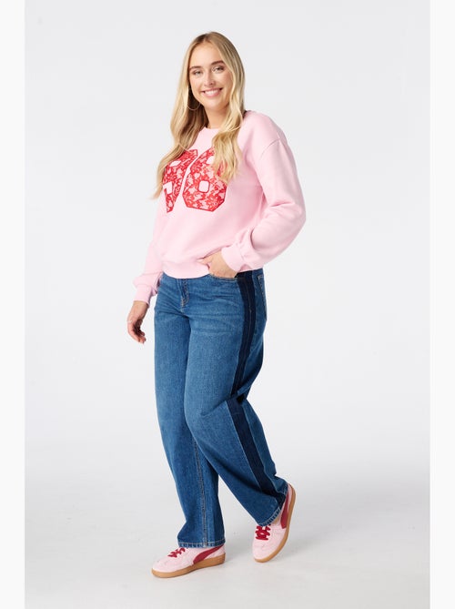 Ms mode pull avec dentelle - Kiabi