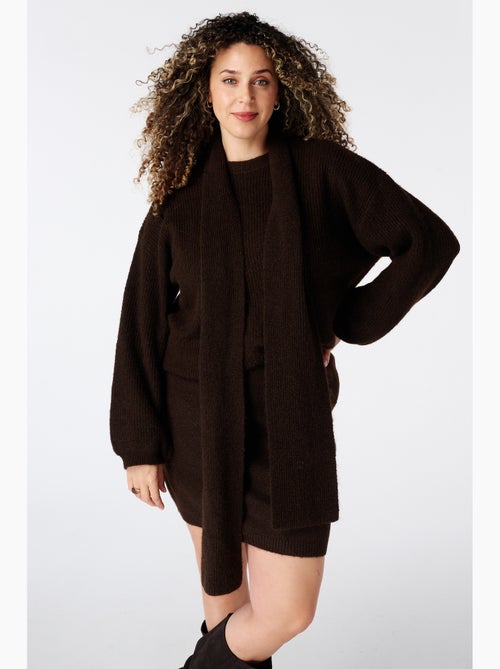 Ms mode pull avec écharpe assortie - Kiabi Ms mode pull avec écharpe assortie - Kiabi