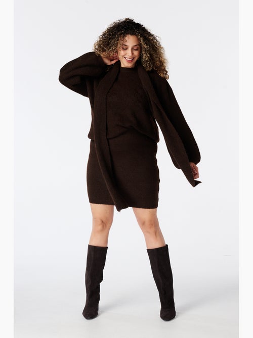 Ms mode pull avec écharpe assortie - Kiabi Ms mode pull avec écharpe assortie - Kiabi