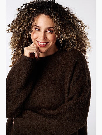 Ms mode pull avec mohair