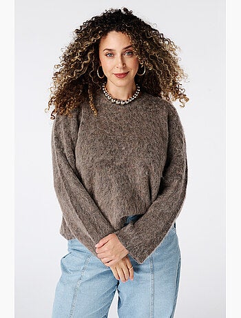 Ms mode pull avec mohair