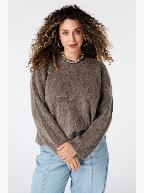 Ms mode pull avec mohair - Kiabi Ms mode pull avec mohair - Kiabi