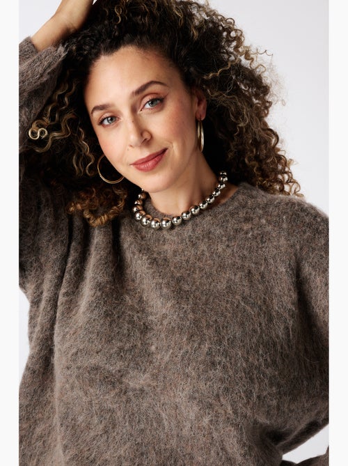 Ms mode pull avec mohair - Kiabi Ms mode pull avec mohair - Kiabi