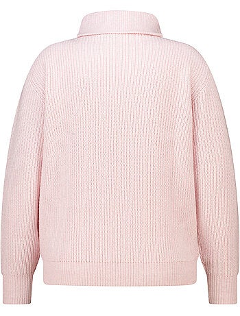 Ms mode pull en maille côtelée
