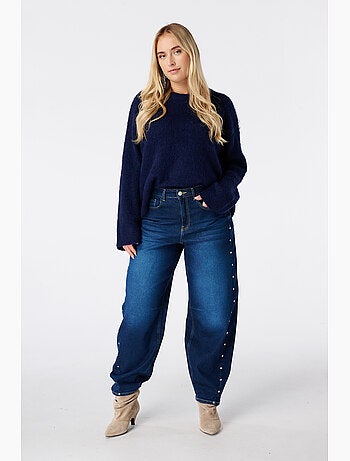 Ms mode pull en mélange de laine d’alpaga