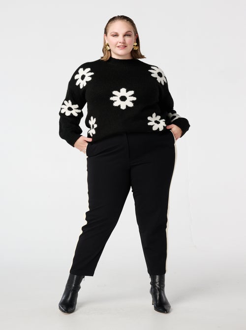 MS MODE Pull Pull à imprimé floral - Kiabi