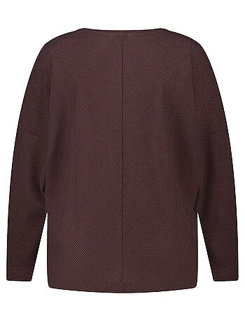MS MODE Pull Pull à manches papillon