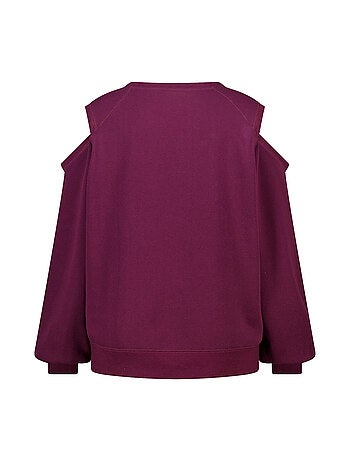MS MODE Pull Pull avec épaule découpée